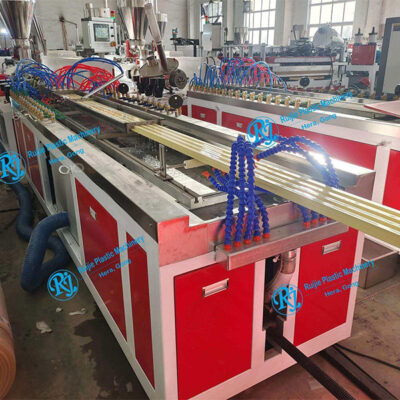 New PVC WPC Decorative Relief Panel Extrusion Production Machine Fluted Decorative Panel Making Machine