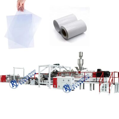 PP PET PVC Transparent Sheet Extrusion Making Machine