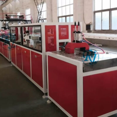 PVC Profile Extruding Line, UPVC Window Door Profile Extruder Machine