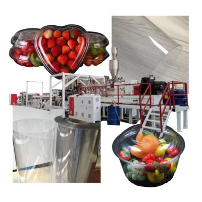 RUIJIE Construction Pet Sheet Extruder Machine Roll Eextruder Production Line for Making Pet Sheet Extrusion Line Plastic Pet
