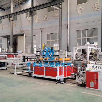 Three Layers PVC Panel Foam Production Line PVC Bamboo Charcoal Board Making Machine