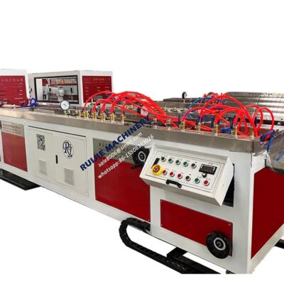 SJSZ-65/132 WPC Wall Panel Making Machine / WPC Fluted Panel Board Making Machine